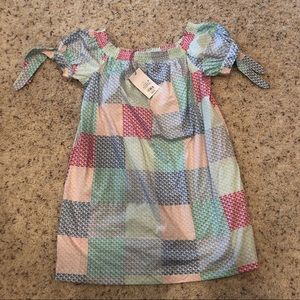 Vineyard Vines for Target L Off shoulder dress NWT